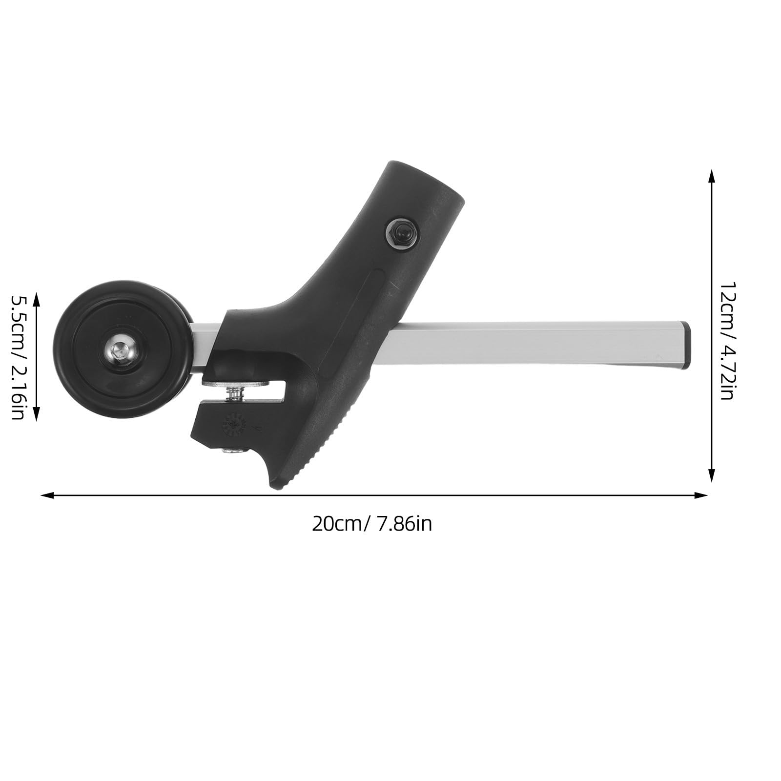 Ruedas Antivuelco Traseras para Silla de Ruedas, 5 Niveles Ajustables