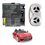 JR-RX-12V 7-Pin Socket 2.4G Bluetooth Remote Control and Control Box Receiver Kit for Power Wheel Re