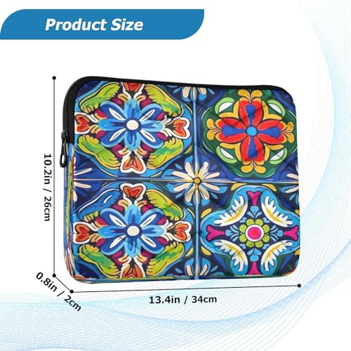 Funda para Laptop con Diseño Mexicano Talavera 13-14 Pulgadas miniatura 3