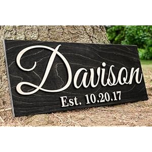 Custom Wood Sign Personalized Wedding Gift Wood Wall Art Personalized Sign Last Name Sign Established Sign Wooden Signs Bridal Shower Gift Anniversary Gift Custom Wood Sign Personalized Wedding Gift Wood Wall Art Personalized Sign Last Name Sign Established Sign Wooden Signs Bridal Shower Gift Anniversary Gift