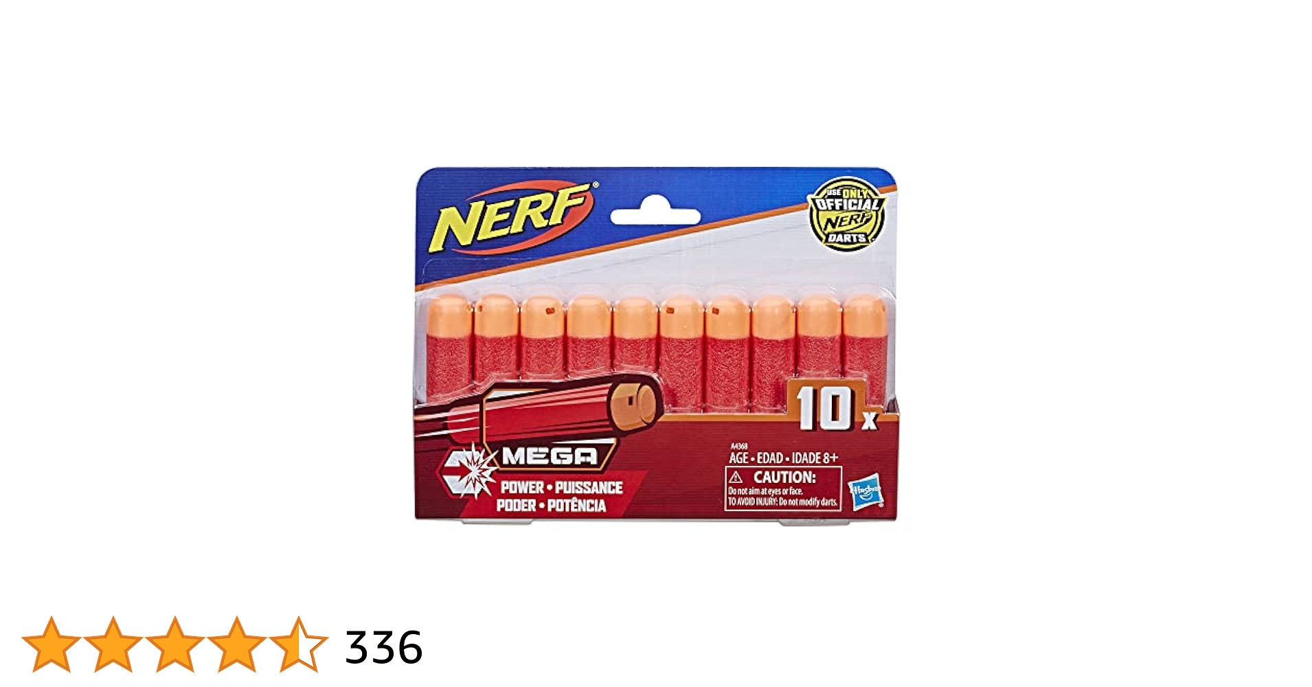 Amazon.co.jp: ハズブロ(HASBRO) ナーフ メガダーツ 10本入り