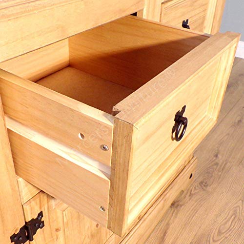 Mercers Furniture Trade Corona Low Sideboard Light Fiesta Wax - Image 6