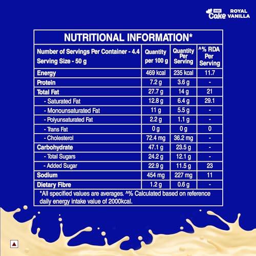 Image of Unibic Foods India Pvt LTD Vanilla Cake| Premium Cake 440gm (Pack of 2)