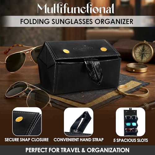 Image of LEDO Sunglasses Box Organizer Holder Case