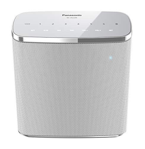 Preisvergleich Produktbild Panasonic SC-ALL05EG-W Wireless (wasserfest, Multiroom, WiFi, Bluetooth, Musik-Streaming) weiß
