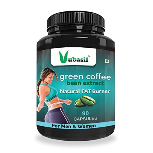 Vubasil Green Coffee 800Mg 50 Percent Cga Weight Management Product (90 Capsules, Pack Of 1)