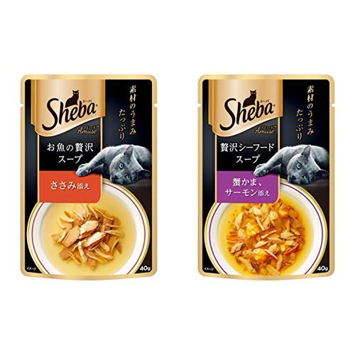 �y�Z�b�g�����z�V�[�o (Sheba) �L���b�g�t�[�h �A�~���[�Y �������ґ�X�[�v �����ݓY�� 40g×12�� (�܂Ƃߔ���) & (Sheba) �L���b�g�t�[�h �A�~���[�Y �ґ�V�[�t�[�h�X�[�v �I���܁A�T�[�����Y�� 40g×12�� (�܂Ƃߔ���)