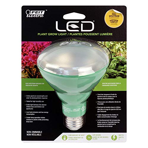 Feit Electric - Br30/Grow/Ledg2 Full Spectrum Led 65W Equivalent Br30 Non-Dimmable Hydro Grow Light Bulb #TOP1