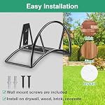 TomCare Garden Hose Holder Wall Mount, 150FT Capacity Water Hose Hanger - Image 5