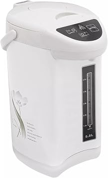Electric Kettle 4L135oz 304 Stainless Steel Electric Tea Coffee Kettle, Boiler & Warmer Removable Water Tank 3 Water Dispensing Modes for Home Kitchen