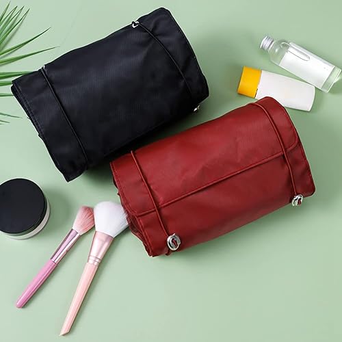 Miniatura 8 de Neceser para mujeres y hombres, bolsa de maquillaje de gran capacidad, impermeable, para cosméticos, viajes, organizador de almacenamiento,