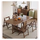 ✅ Rangement facile d'accès : la porte de l'armoire ouverte révèle les chaises – aucun assemblage nécessaire for s'asseoir.