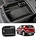 Kaungka Car Center Console Tray Armrest Secondary Storage Center Console Organizer for 2017-2018 Kia Sportage