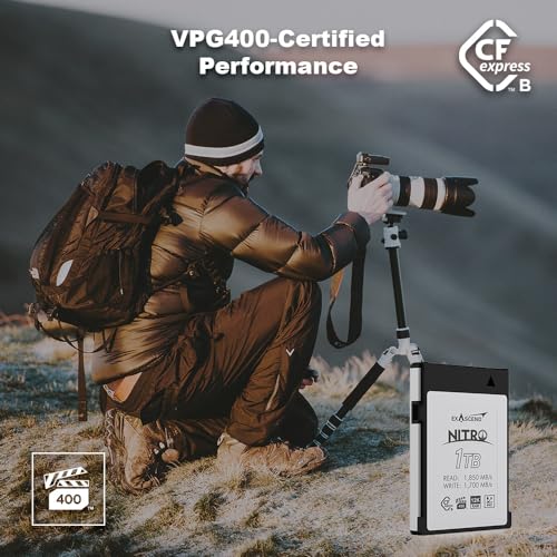 Ficha técnica Exascend Tarjeta Nitro CFexpress Tipo B 512 GB - Fernando Cortés