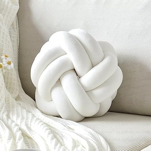 VBGYA Knot Pillow Ball Decorative Throw Cushion Cover