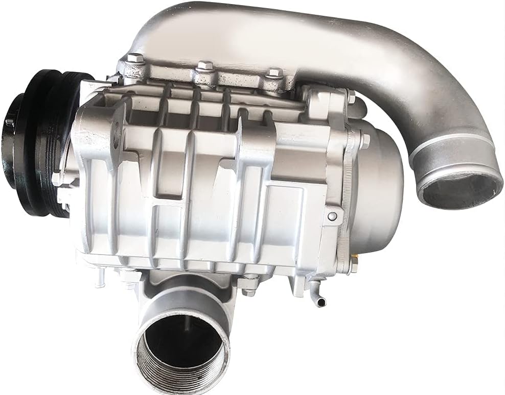 General Supercharger, Car SUV Aluminum Cherokee Roots Supercharger Compressor Blower Turbocharger Turbo Remanufacturing Kit Compatible with 2.0-3.5L