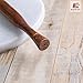 Rusticity® Wood Rolling Pin for Kitchen | Handmade | (14.5x1 in)