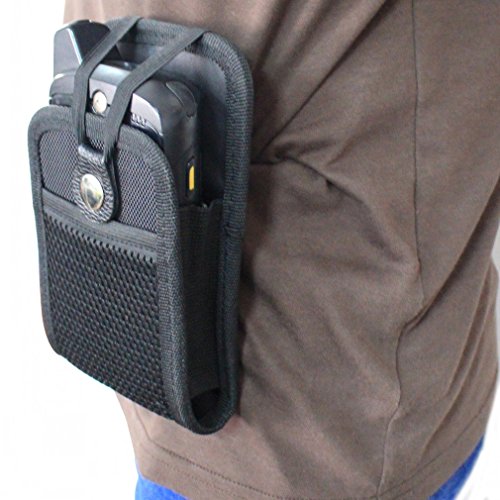 Seebz Polyester Holster, Carrying Case For Zebra Motorola Mc55 Mc65 Mc67 Intermec Cn50 Handheld Barcode Scanner Mobile Computer With Belt Clip #TOP5