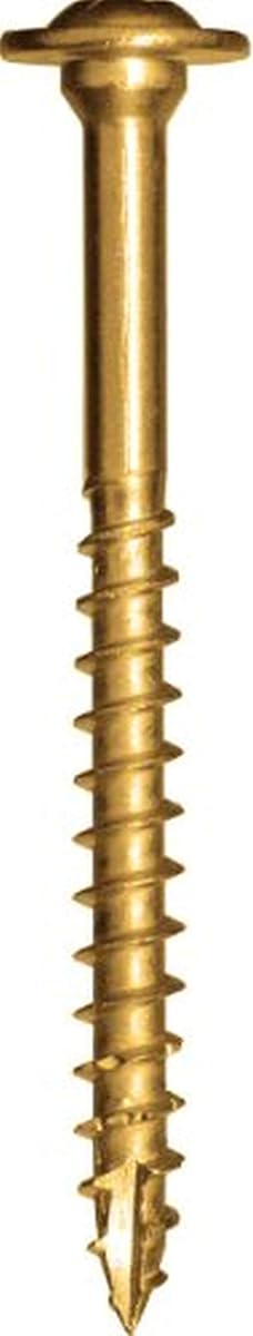 10, Gold, 772691121332 Fasteners 12133 RSS #10 x 2-1/2" Screws 50CT, Count, 50