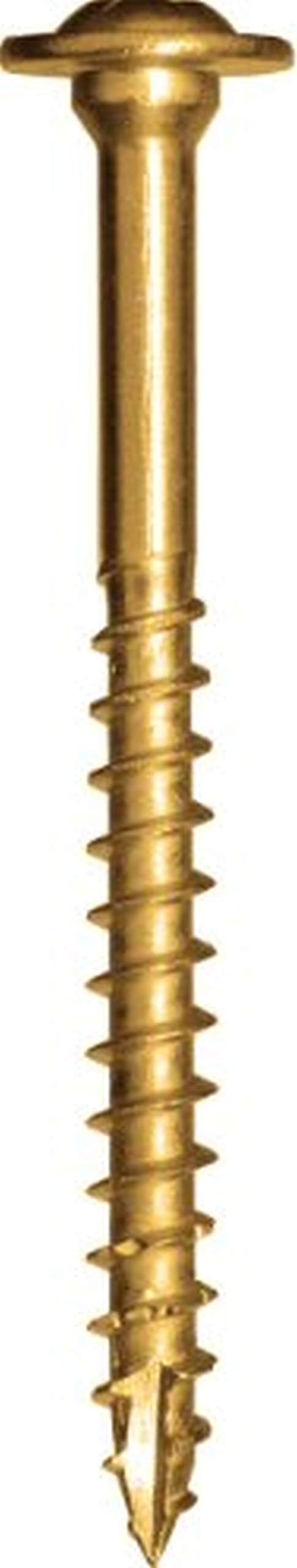 GRK, 10, Gold, 772691121332 Fasteners 12133 RSS #10 x 2-1/2" Screws 50CT, Count, 50