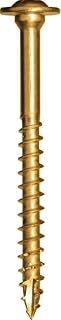 GRK, 10, Gold, 772691121332 Fasteners 12133 RSS #10 x 2-1/2" Screws 50CT, Count, 50