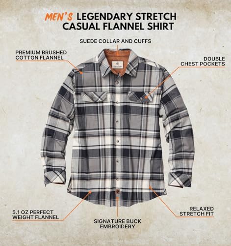Image of Legendary Whitetails Men's Legendary Flannel Shirt