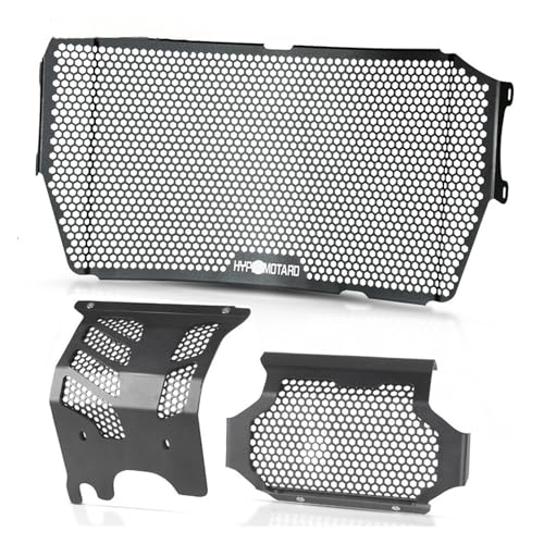 Motorrad Ölkühler Schutz Grill Motor Kühler Schutzfolie Grille Abdeckung Für Duc&ati Hypermotard 950 RVE 2020 2021 SP 2019 + Kühlerabdeckung