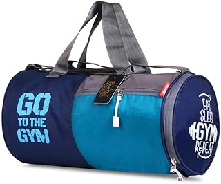 Risen Style Unisex Duffle Bag Gym Bag Workout Duffle Athletic Duffle Bag Gender-Neutral Gym Bag (Color : Blue_D1_03)