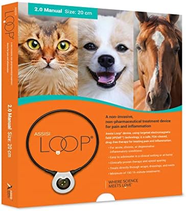 Assisi Loop 2.0 Manual tPEMF Device for Dogs, Cats, and Horses (2...
