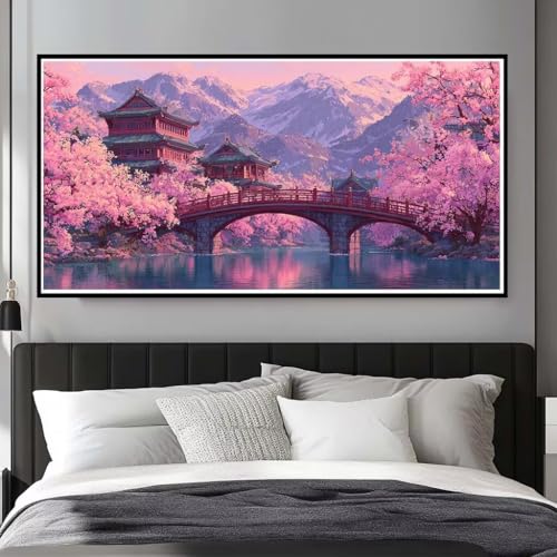 Diamond painting adulte grand format 140x70 cm, le cadeau créatif idéal pour passionnés - 2