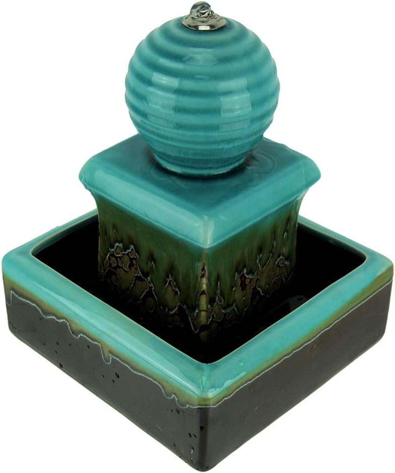 3 Tier Orb Top Square Ceramic Water Fountain Amazon.ca Home