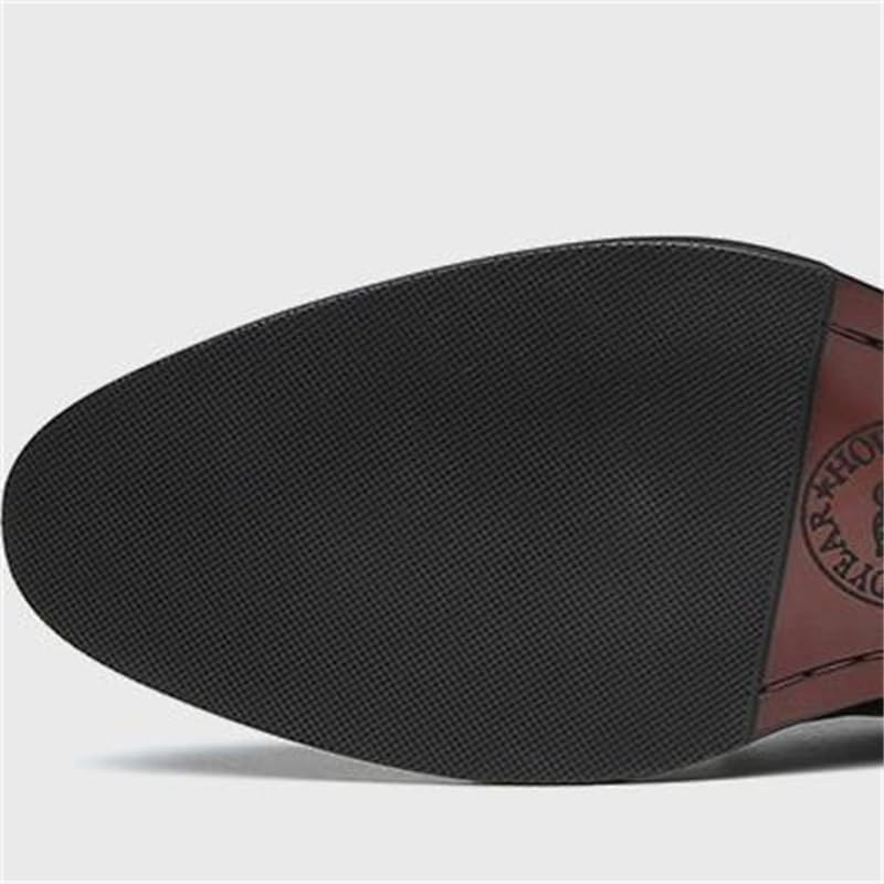 Men's Leather Shoes Low-top Business Formal Derby Shoes Suitable for Banquet Wedding Office Oxford Dress Shoes