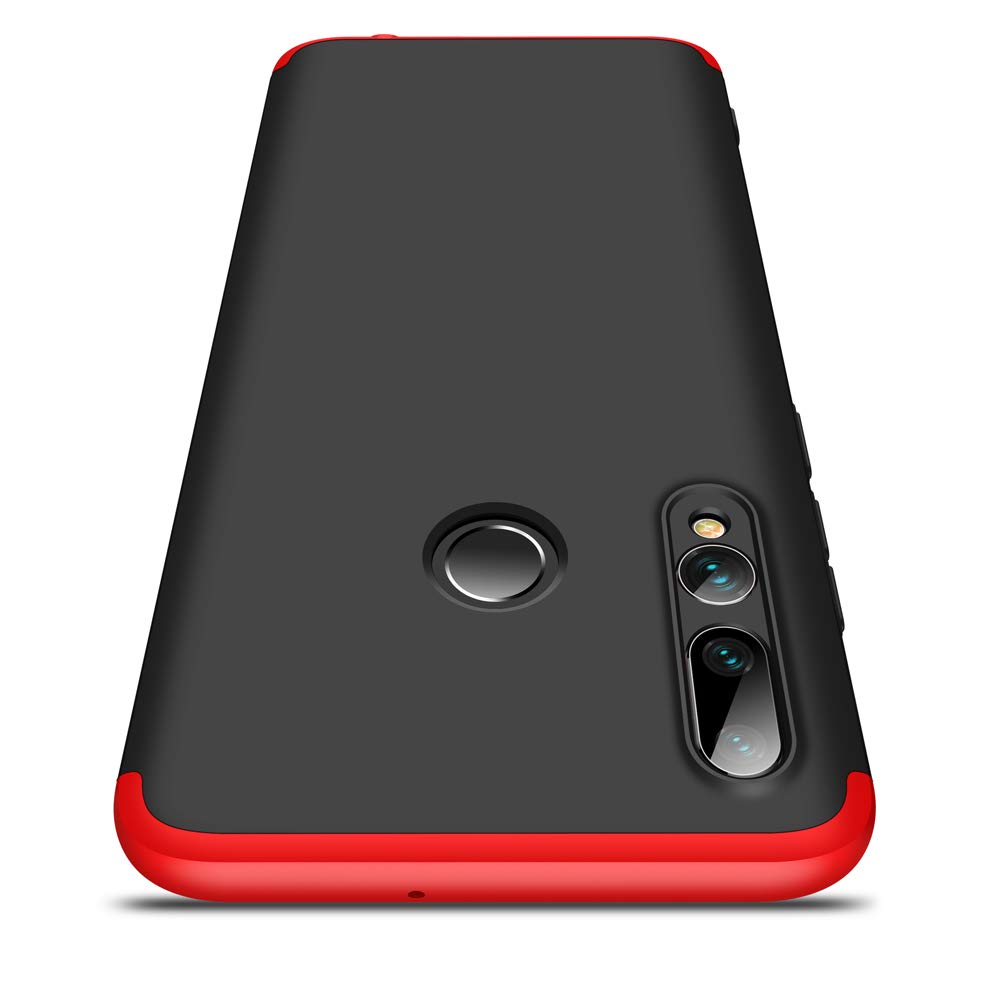 Jielangxin Custodia In Pelle Per Huawei Honor 20 Lite (HRY-LX1T) - Con Porta Carte E Funzione Supporto - Colore Marrone - 3