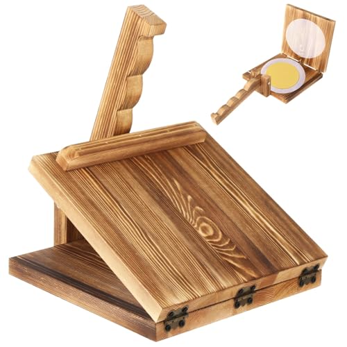 Vintage Charcoal Hardwood Tortilla Press