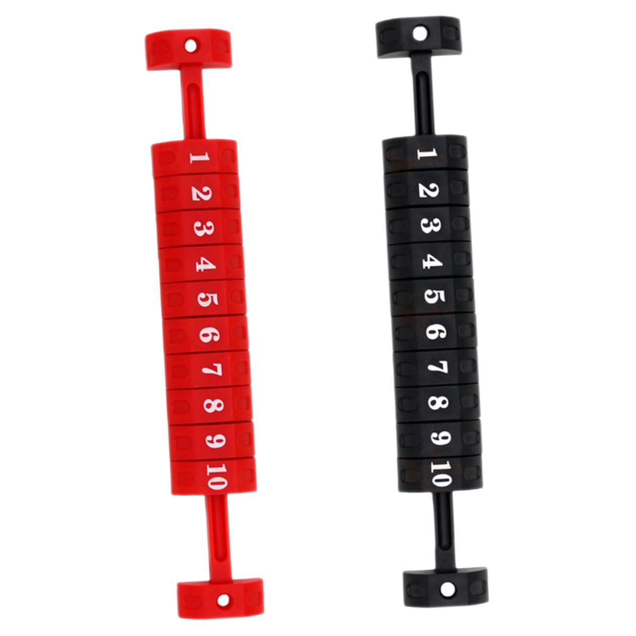 Sosoport 2pcs Portable Score Markers Multipurpose Counters for Foosball Table Football Game Durable Score Keepers for Points Tracking Various Tabletop Games