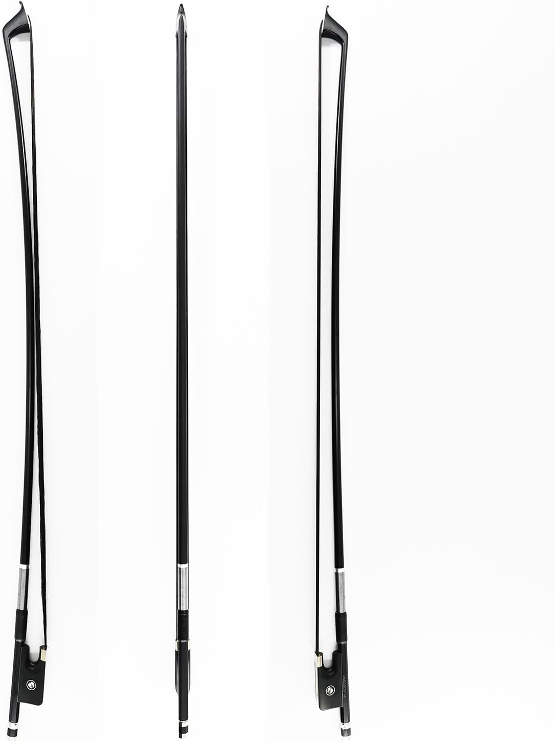 Natural Black Horse Hair Carbon Fiber Cello Bow (1/2, C.F.-Advanced)