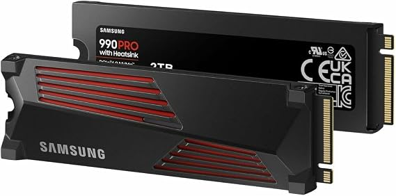 Samsung 990 PRO 2TB SSD PCIe 4.0 NVMe M.2 con Disipador Termico