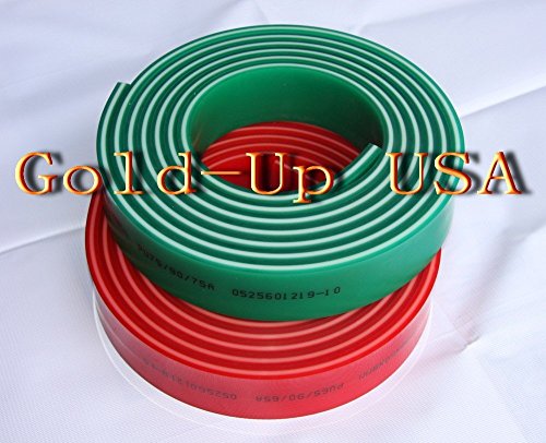 Screen Printing Squeegee Triple 65x90x65 Duro (Red) (144\'\'/12\')