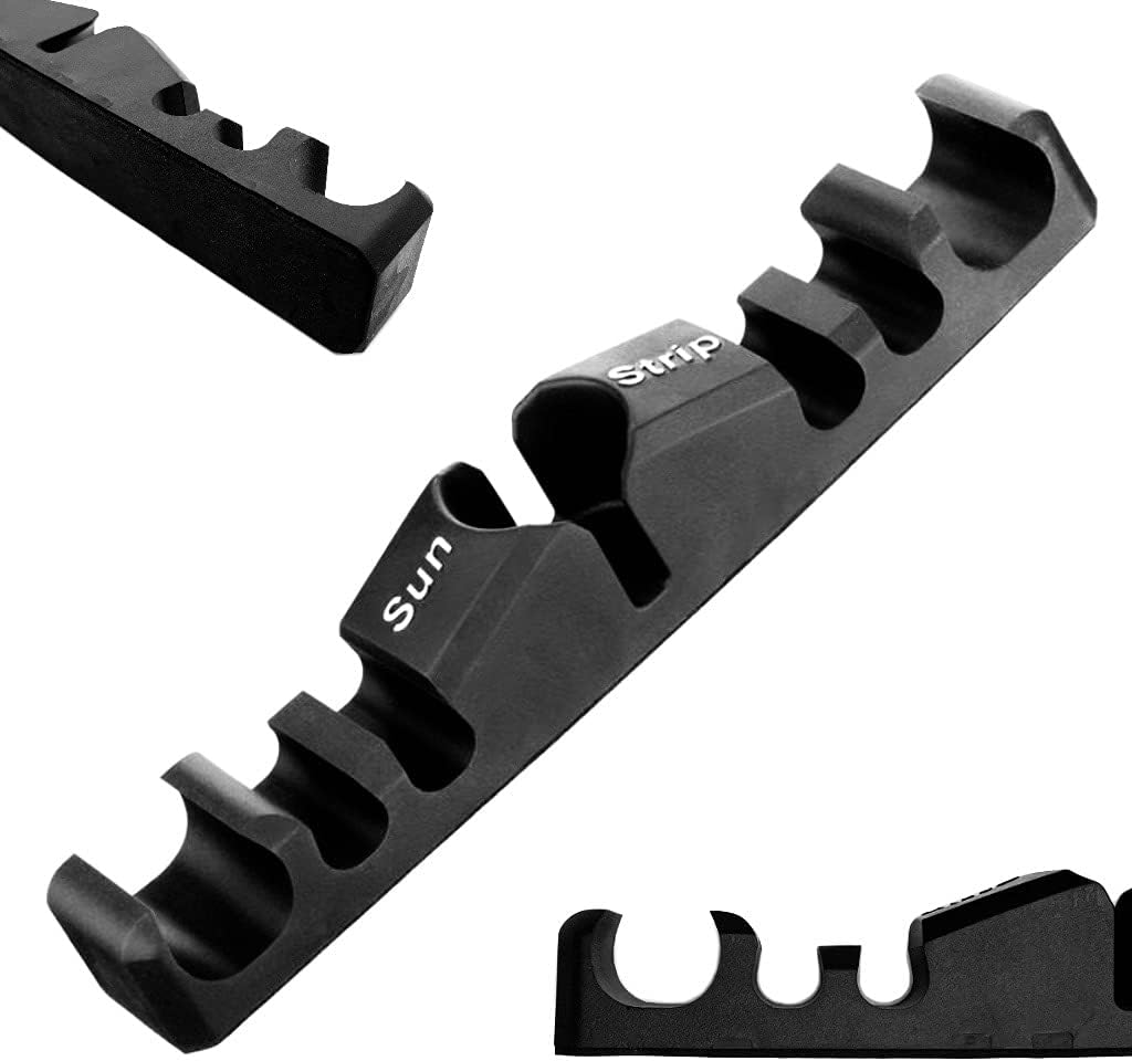 SunStrip by RigStrips | Magnetic Multi-Functional Fishing Rod Holder | Firearm Holder | Bike Holder for the Side of Your Vehicle for Paint and Gear Protection
