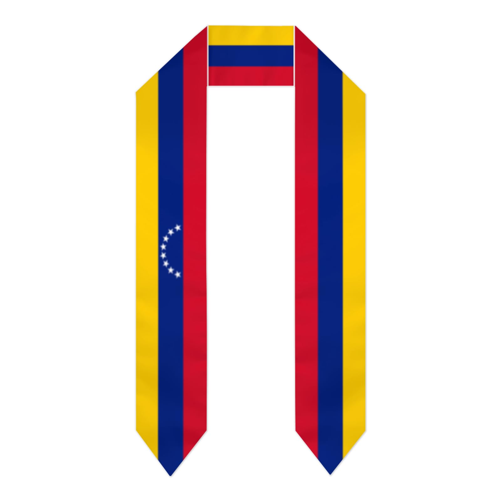 Ahdyr Venezuelan Venezuela Flag Graduation Stole Sash Scarf shawl for Student International Study Class of 2025 Graduate