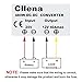 Cllena DC 24V to 12V 40A 480W Buck Transformer Waterproof Step-Down Voltage Converter Regulator