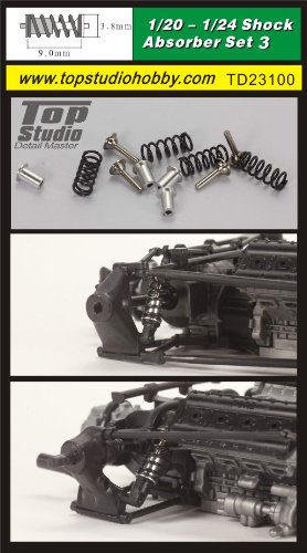 Amortisseur Top Studio 1/20 kit suspension voiture miniature TD23100