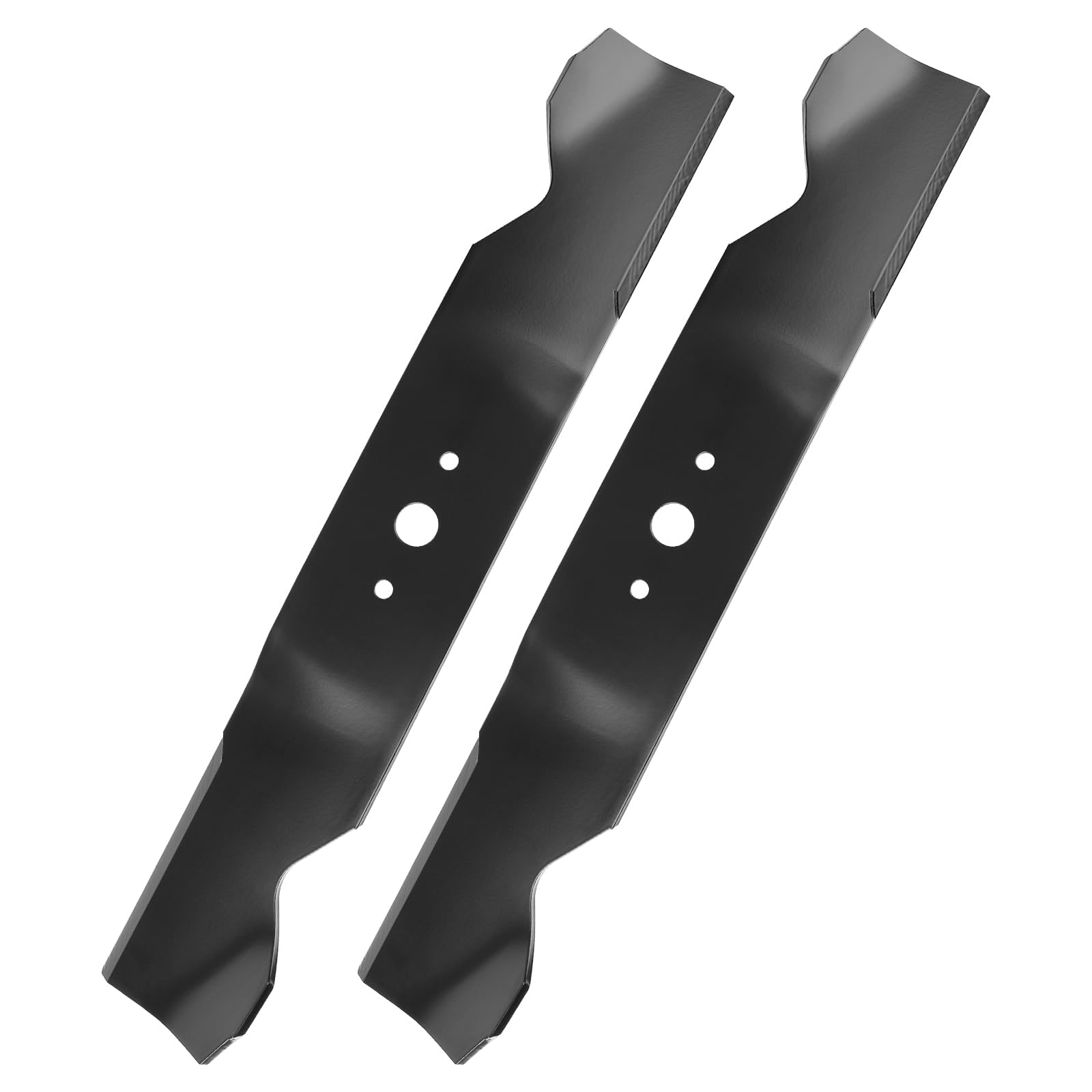 742-3008 Cuchilla de cortacésped de alta elevación compatible con cubiertas Cu b Ca det de 38 pulgadas 327, 331, 363 sustituye a 759-3816, 742-3009, 759-3817, paquete de 2