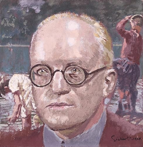 Toile peinture murale Sir Hugh Walpole par Sickert pour créer une ambiance galerie au salon