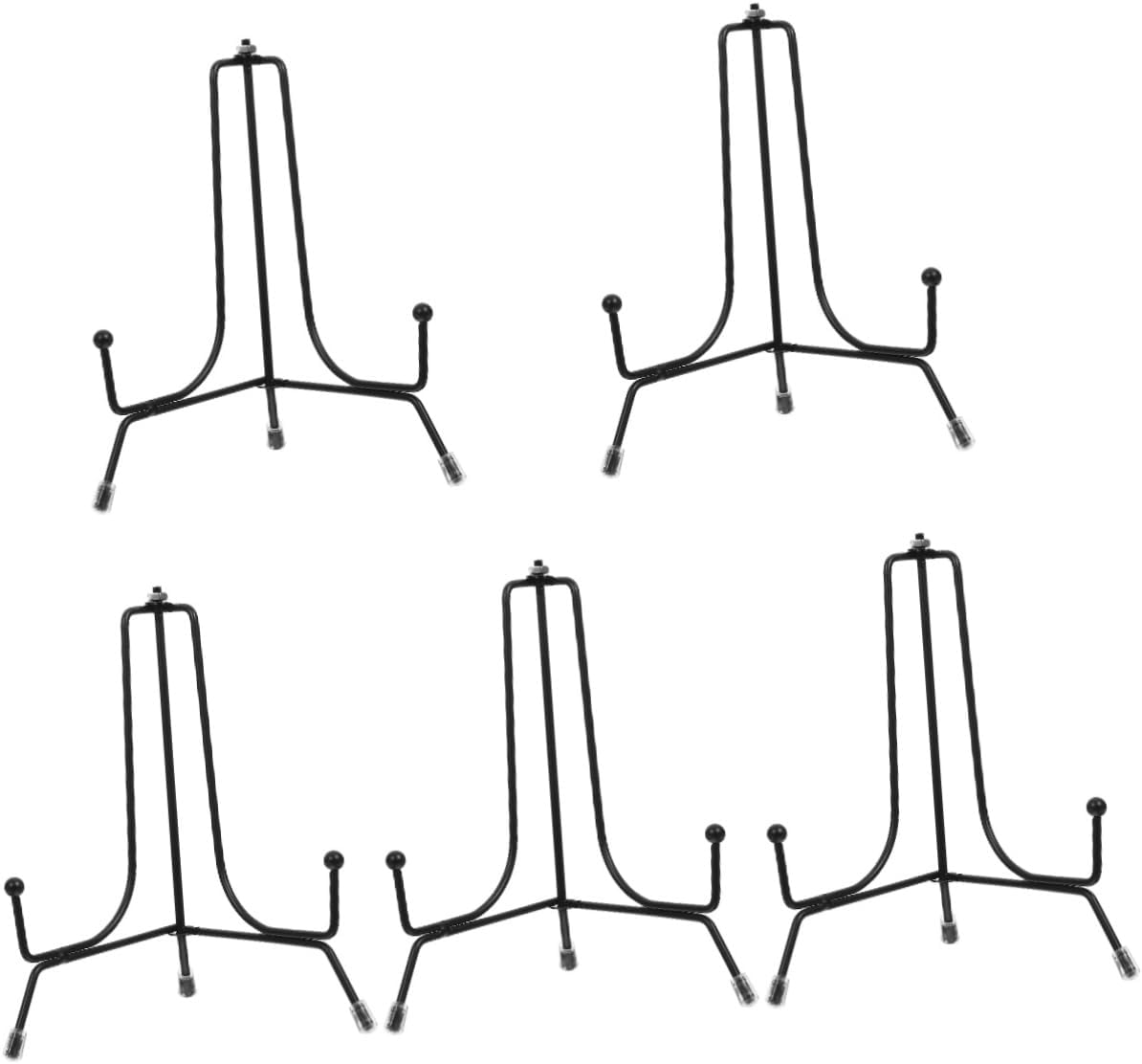 PRETYZOOM 20pcs - Plate Display Stands for Artwork Picture Frames Holders for Events Home Office and Gallery Use Smooth Scratch-resistant Design