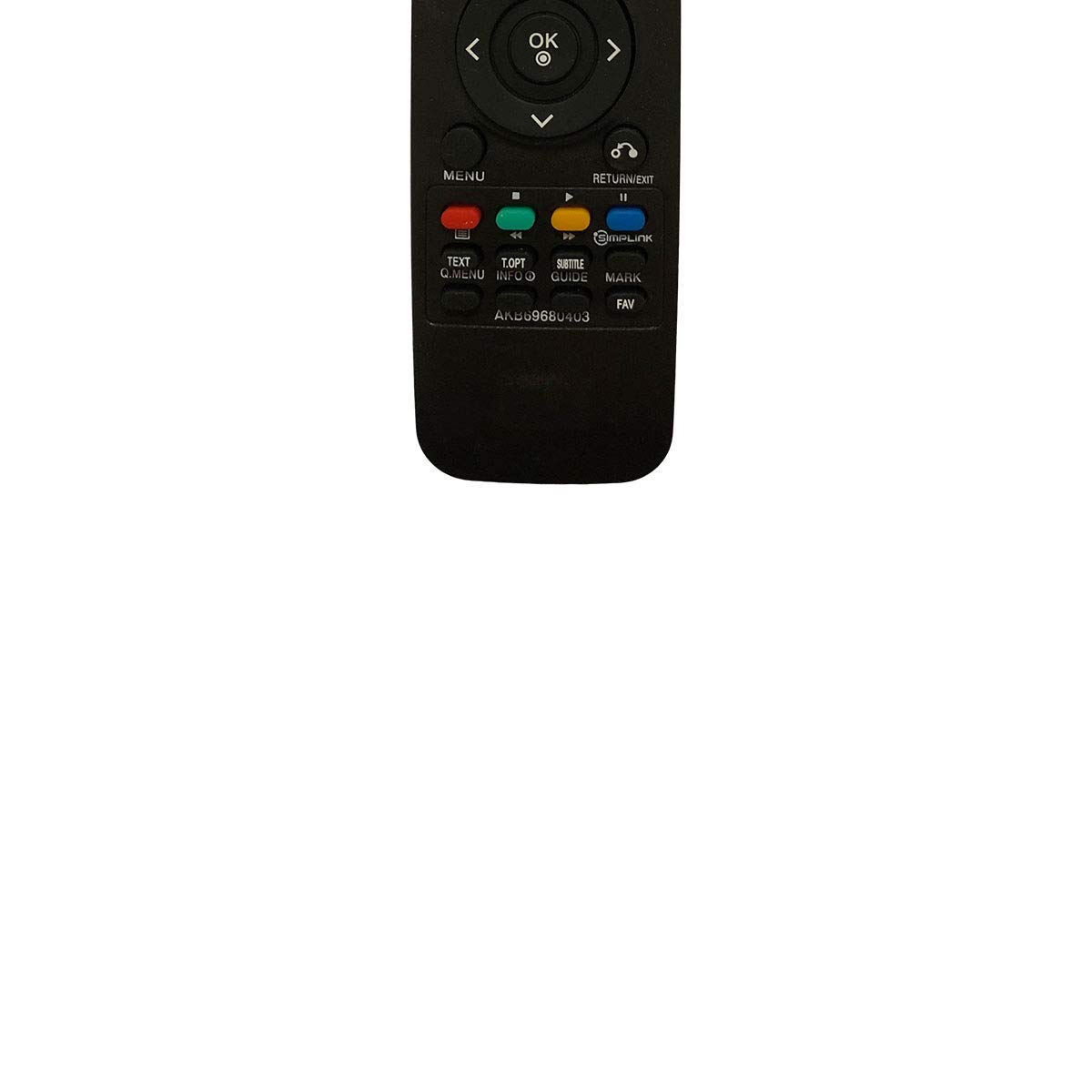 Aurabeam Telecomando Sostitutivo TV per LG 39LN5400 televisione