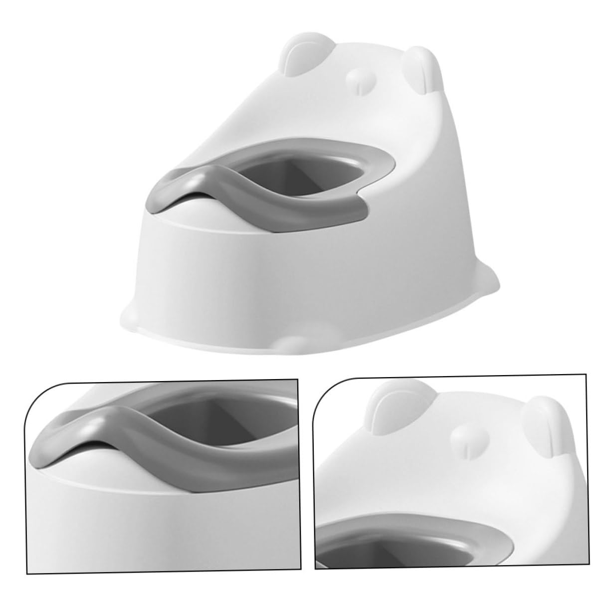 Abaodam Asiento de Orinal Portátil para Entrenamiento Diseño Antivuelco para Niñas Ligero y Resistente para Uso Diario Casa y Viajes