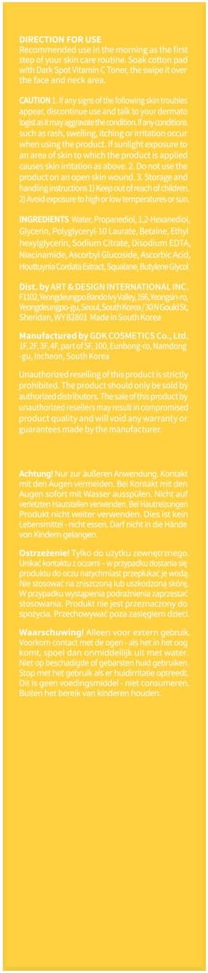 #OOTD Vitamin C Toner for Face – Formula with Niacinamide, Heartleaf, and Squalane – 8.45 FI Oz - Image 7