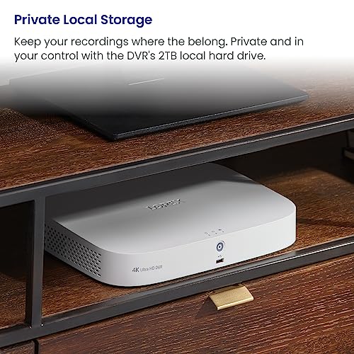 Lorex 4K Security Camera System - 8-Channel 2Tb Dvr With 8 Indoor/Outdoor Wired Analog Cameras - Smart Motion Detection, Face Recognition, Ir Night Vision #TOP10