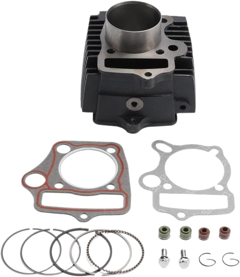 Cylinder Head Replacement 52.4MM Compatible With 110CC ATV Go Kart Dirtbike 107CC Engine Kit